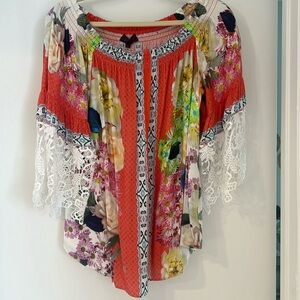 Off the shoulder blouse